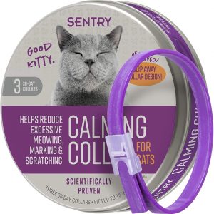 MONTAUR SENTRY PET CARE CALMING COLLAR FOR CATS